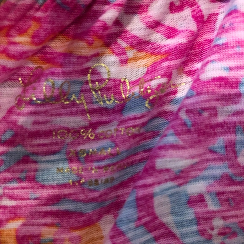 Lilly Pulitzer Ruffle Tube Top - Picture 2 of 2